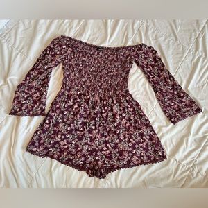 Rue 21 off shoulder romper